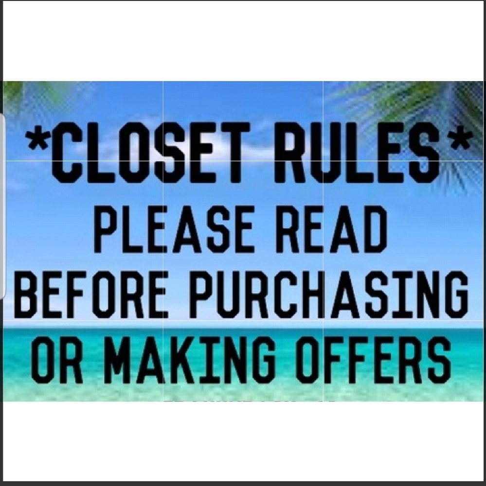 🌴CLOSET RULES BELOW🌴 - Picture 3 of 3